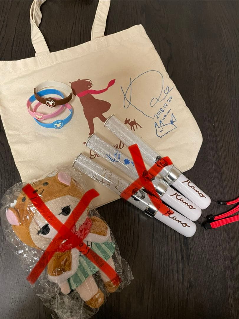 鹿乃 ライブ サイン付きトート ペンライトマグカップリストバンド バラ売り要相談