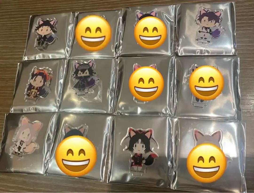 刀剣乱舞 日本刀と未来展 御伴散歩 きつね 装備 アクスタ ミニアクスタ