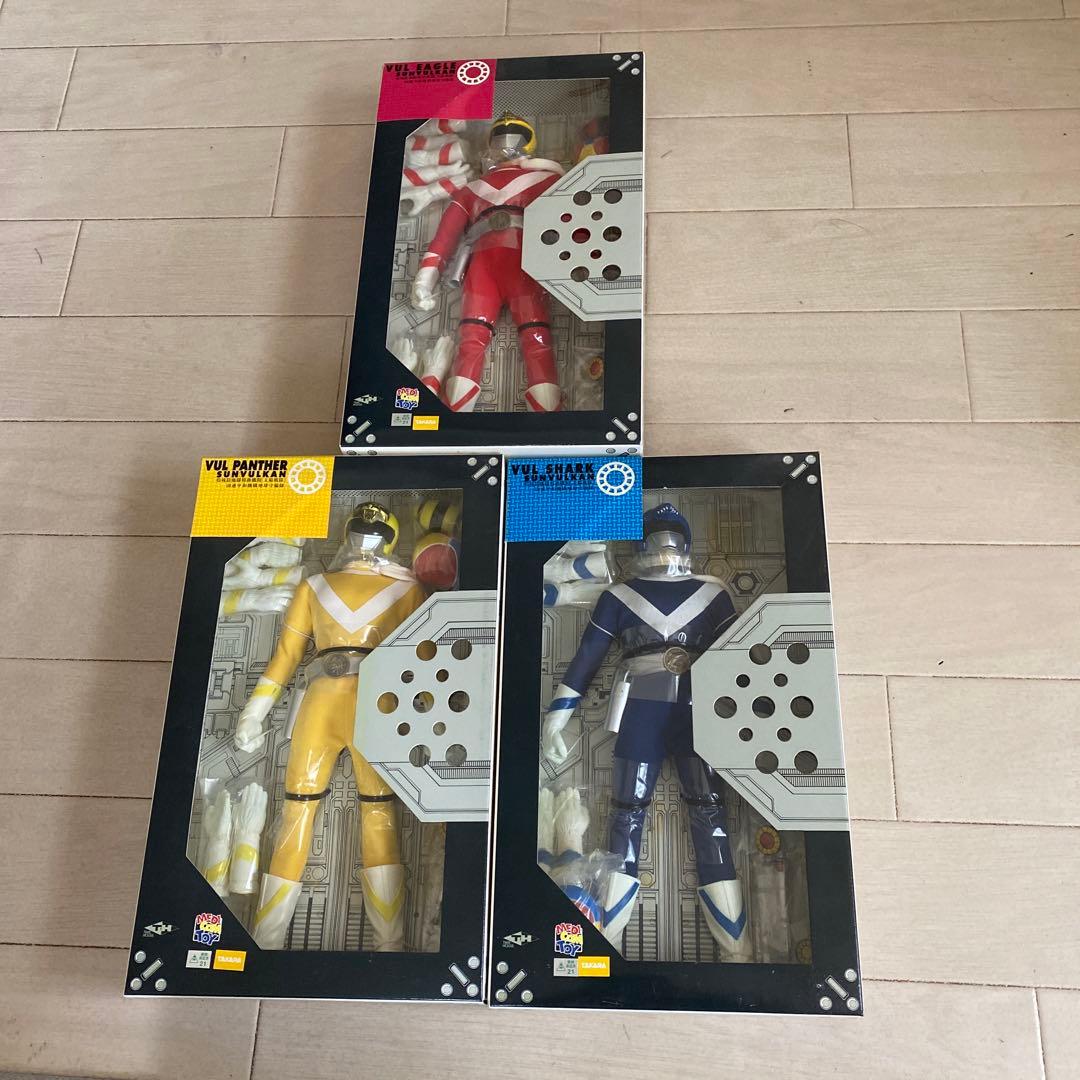 【新品未開封】RAH 太陽戦隊サンバルカン３体セット  メディコムトイ