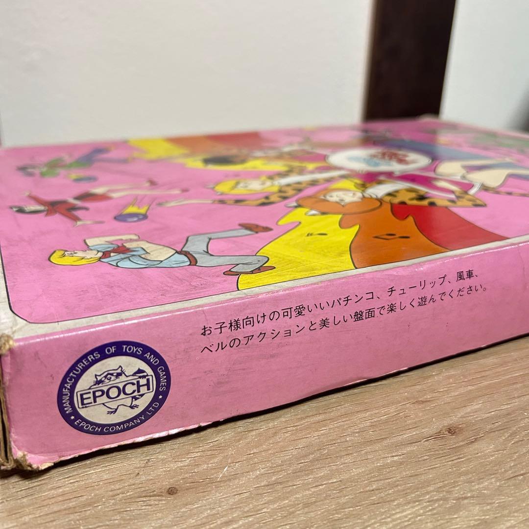 【当時物】希少　エポック社　ジュニアパチンコ　ドラドラ子猫とチャカチャカ娘