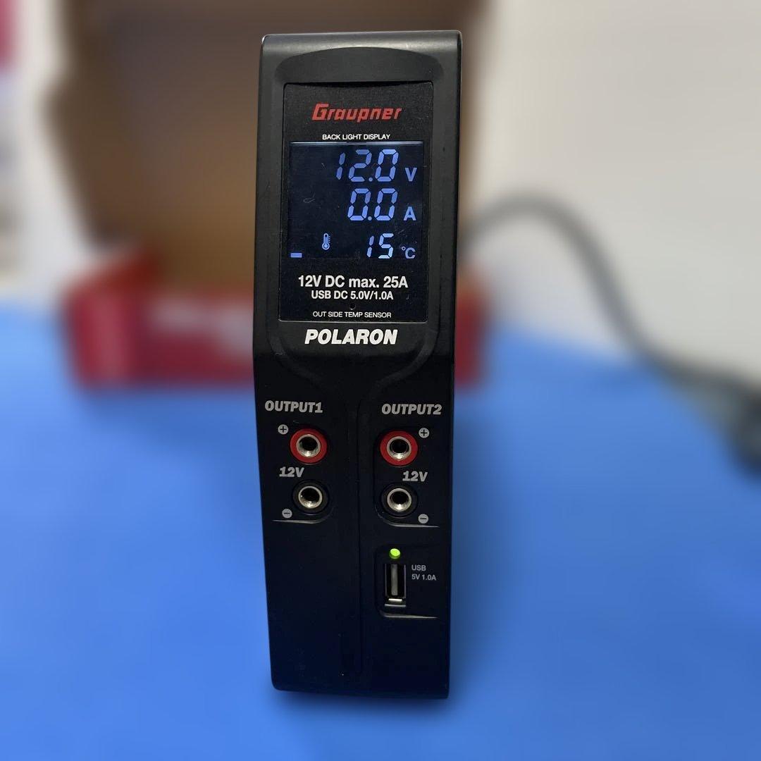 Graupner Polaron ポラロンパワーサプライ 12V25A SMPS