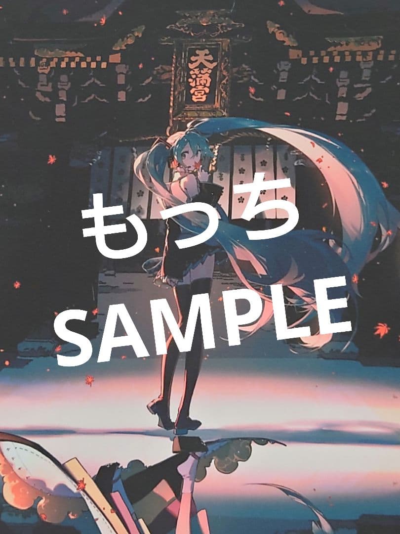 初音ミク　Rella 掛け軸 KYOTO NIPPON Festival