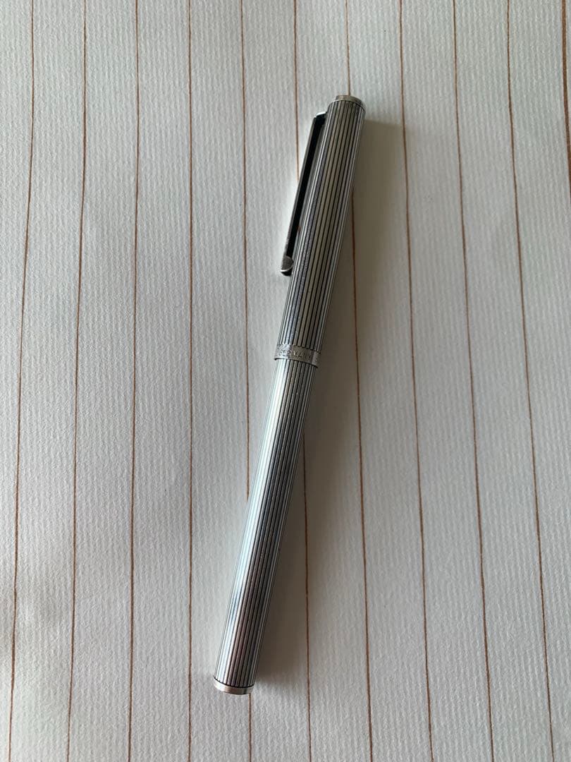 極めて希少 Rambold 925 シルバー 万年筆 14K WG
