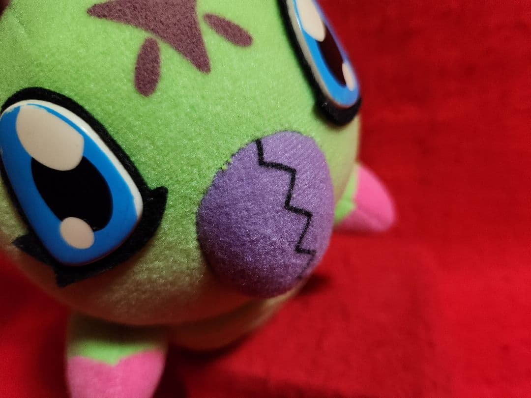 デジモンアドベンチャー02　ワームモン　ぬいぐるみ