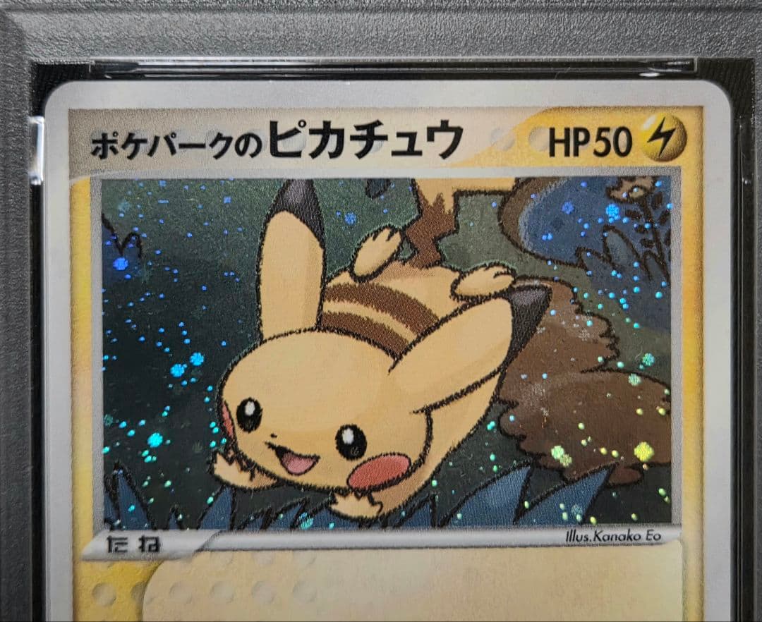 【世界に22枚！！】ポケパークのピカチュウ フォレストシート PSA7