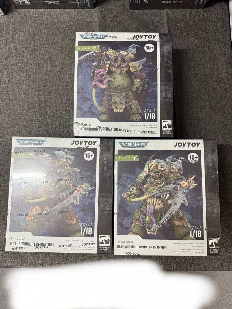 joytoyデスガード デスシュラウド ターミネーターズ3点セット