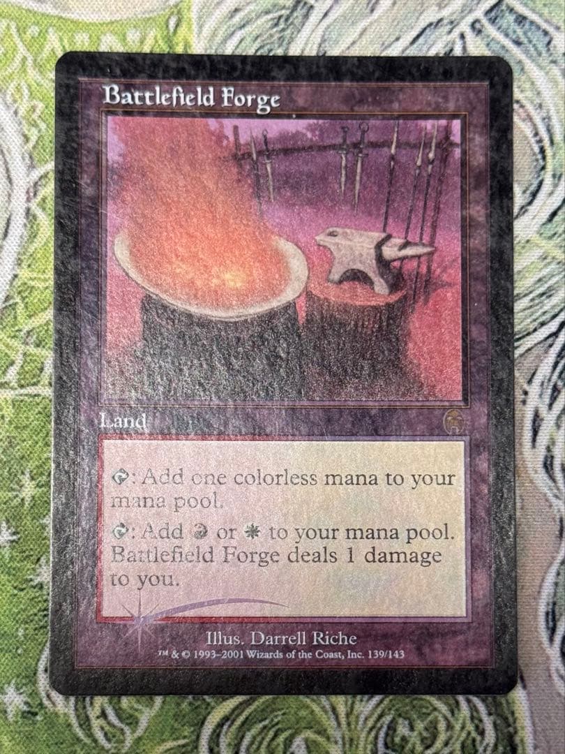 MTG 戦場の鍛冶場/Battlefield Forge APC 英語foil
