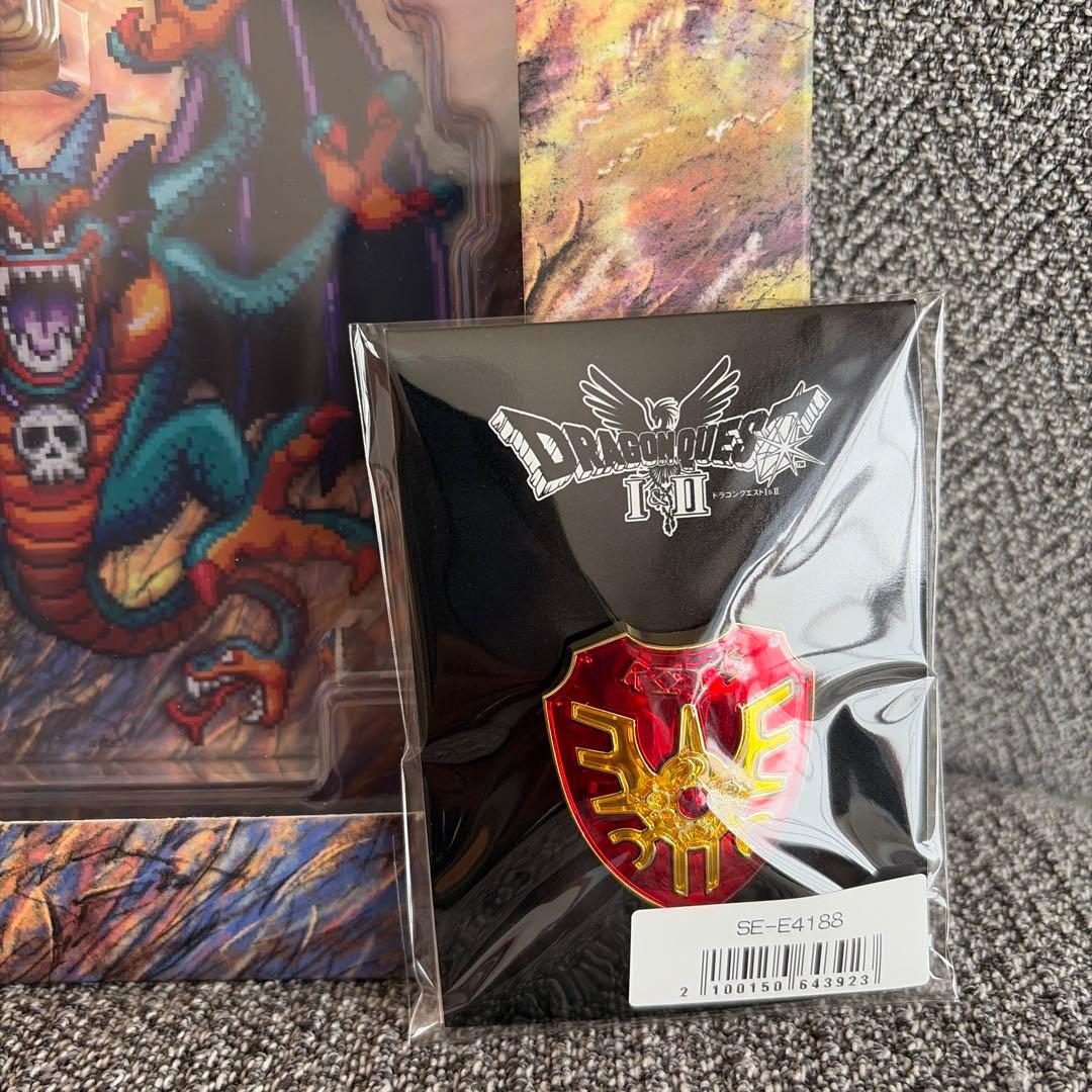 ドラゴンクエストI＆IIキャラクター＆モンスターアクリルブロック2ソフト付き