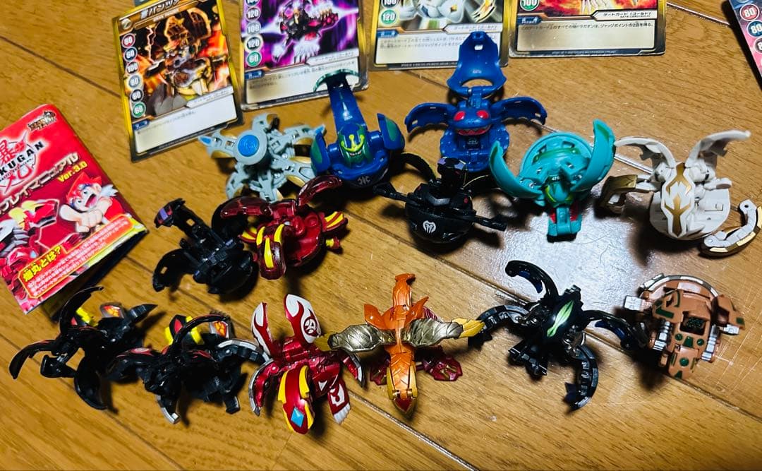 爆丸 14体 カード まとめ売り ドラガオン ムニキス ガノレーダ