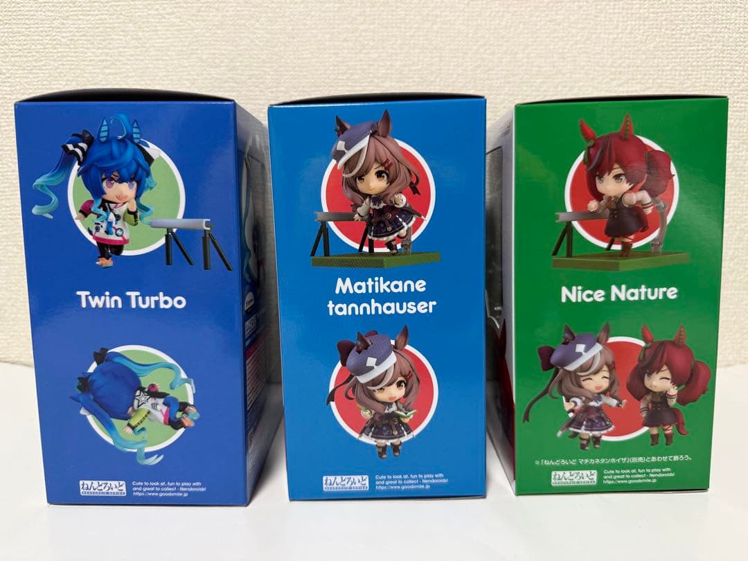 未開封 ねんどろいど ウマ娘 ツインターボ マチカネタンホイザ ナイスネイチャ