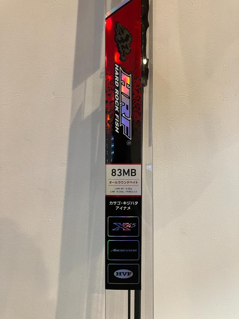 美品 DAIWA 22 HRF 83 MB・Q　ハードロックフィッシュロッド