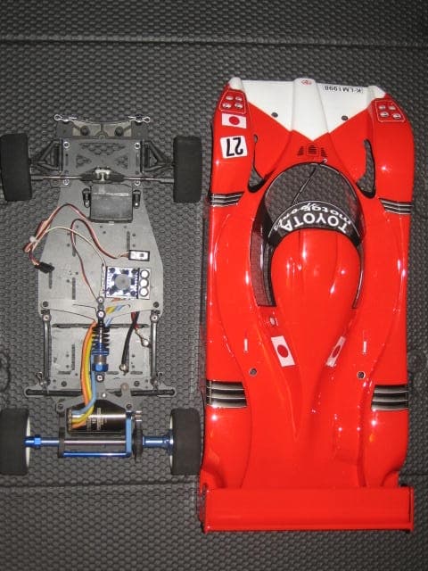 トヨタ020ルマン24時間耐久レーサー1/10
