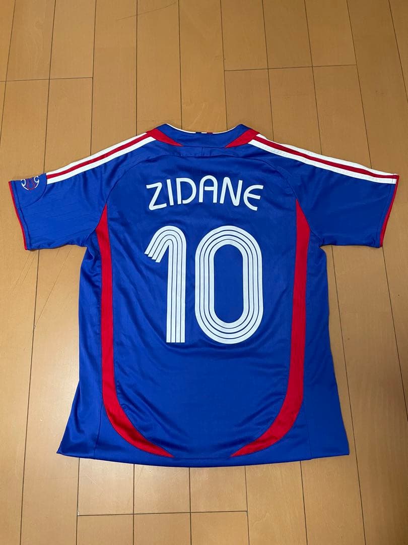 フランス代表 ジダン 2006W杯モデルユニフォーム Mサイズ