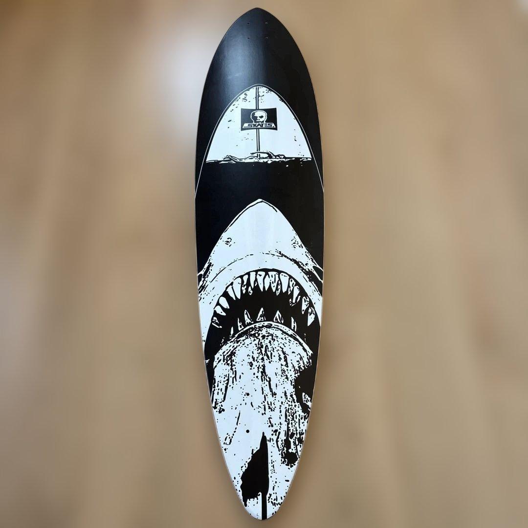 絶版 レア スカルスケーツ SKULL SKATES ロングボード