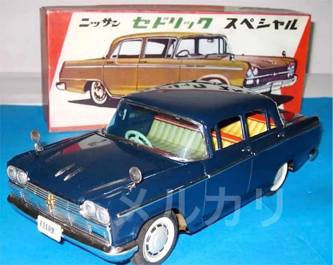 ブリキ　ニッサン　セドリック　日産　昭和レトロ