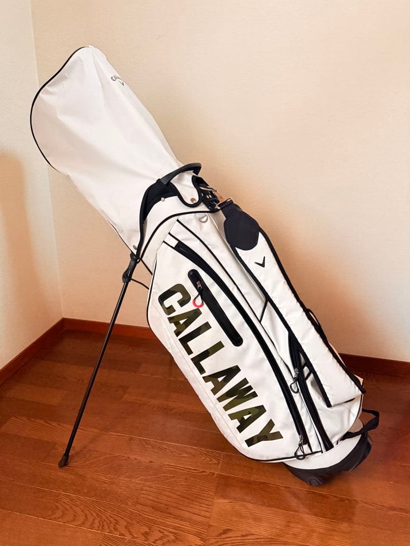 CALLAWAY スタンド式キャディバッグ ホワイト