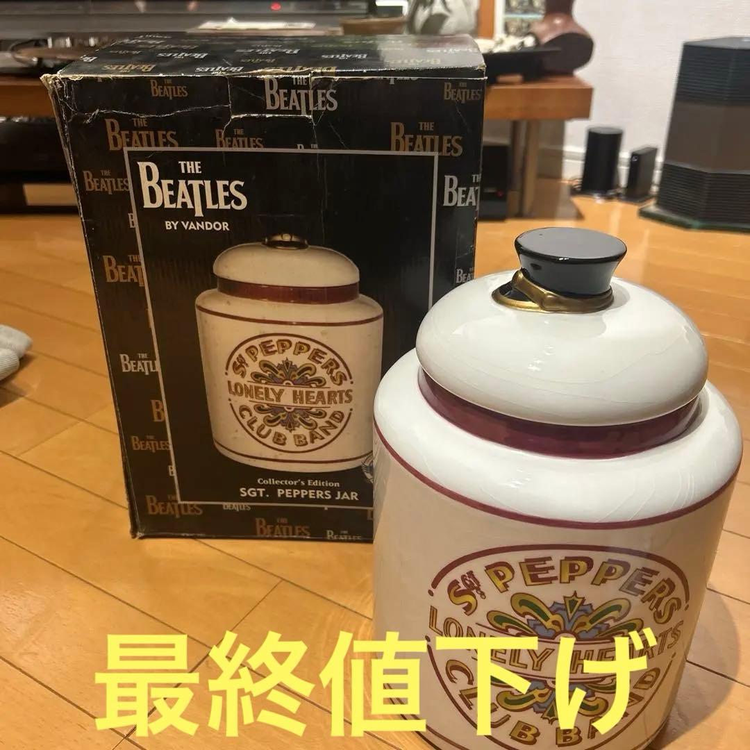 ビンテージ　The Beatles Sgt. Pepper's クッキージャー