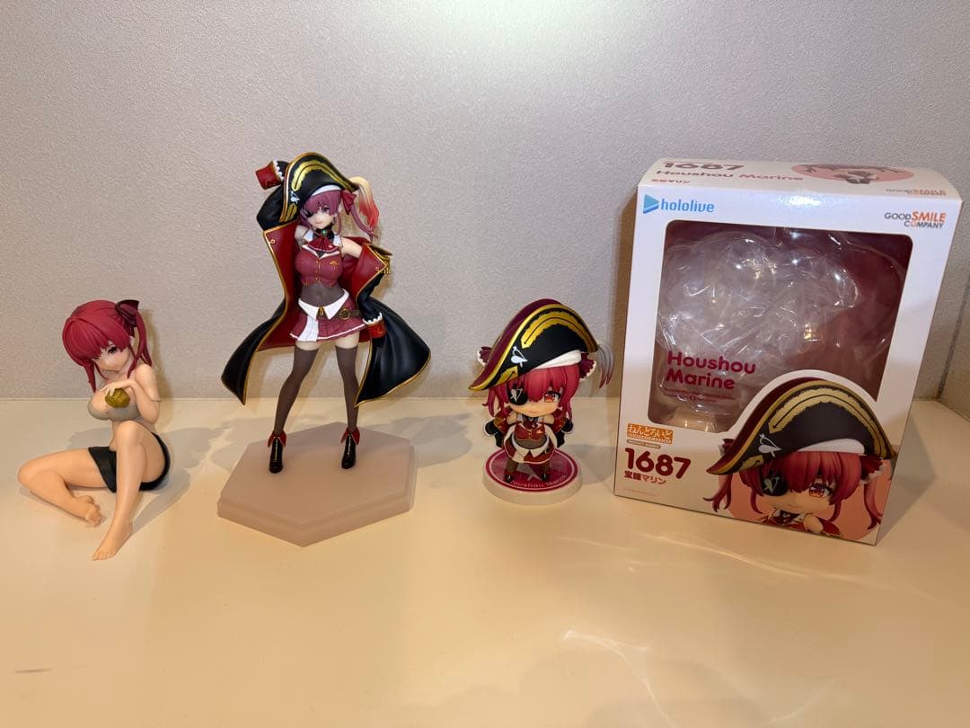 宝鐘マリン フィギュア ３種セット