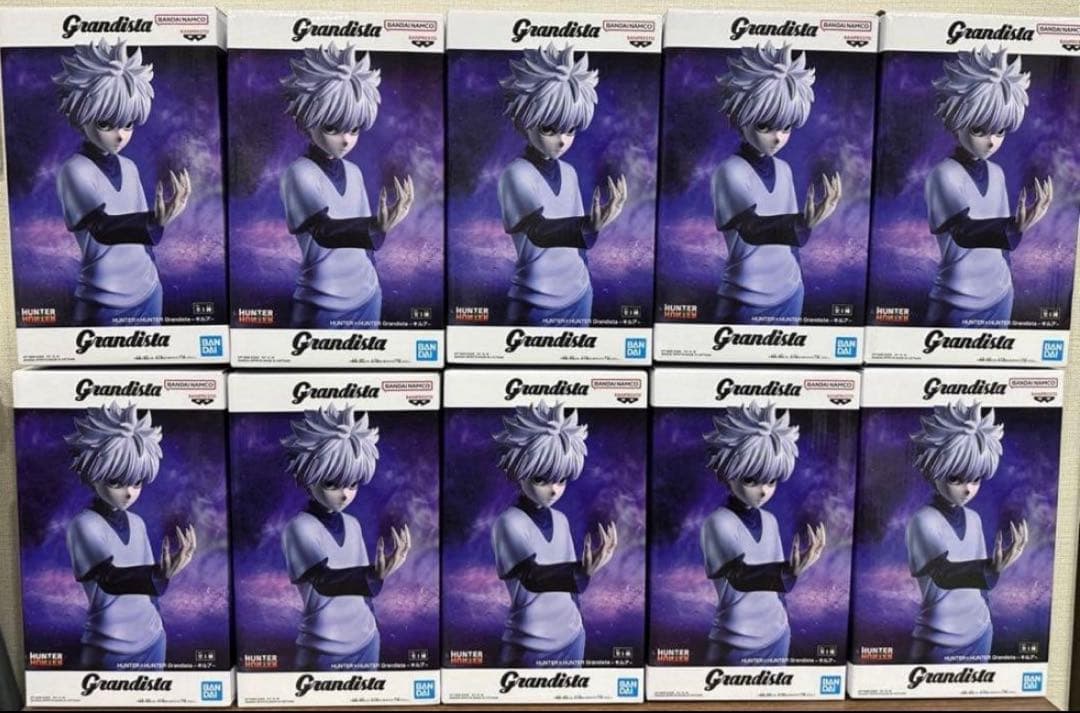 HUNTER×HUNTER Grandista キルア フィギュア 10個セット