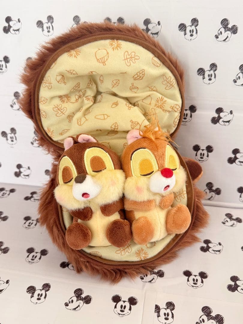 ディズニーストア　栗　チップ　デール　ぬいぐるみ
