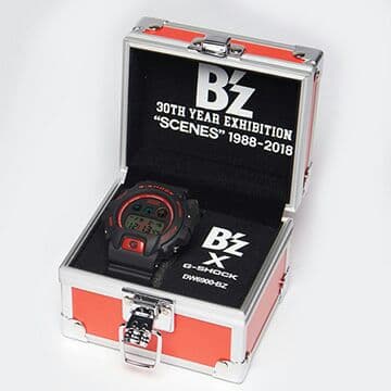 B'z×G-SHOCK レッド