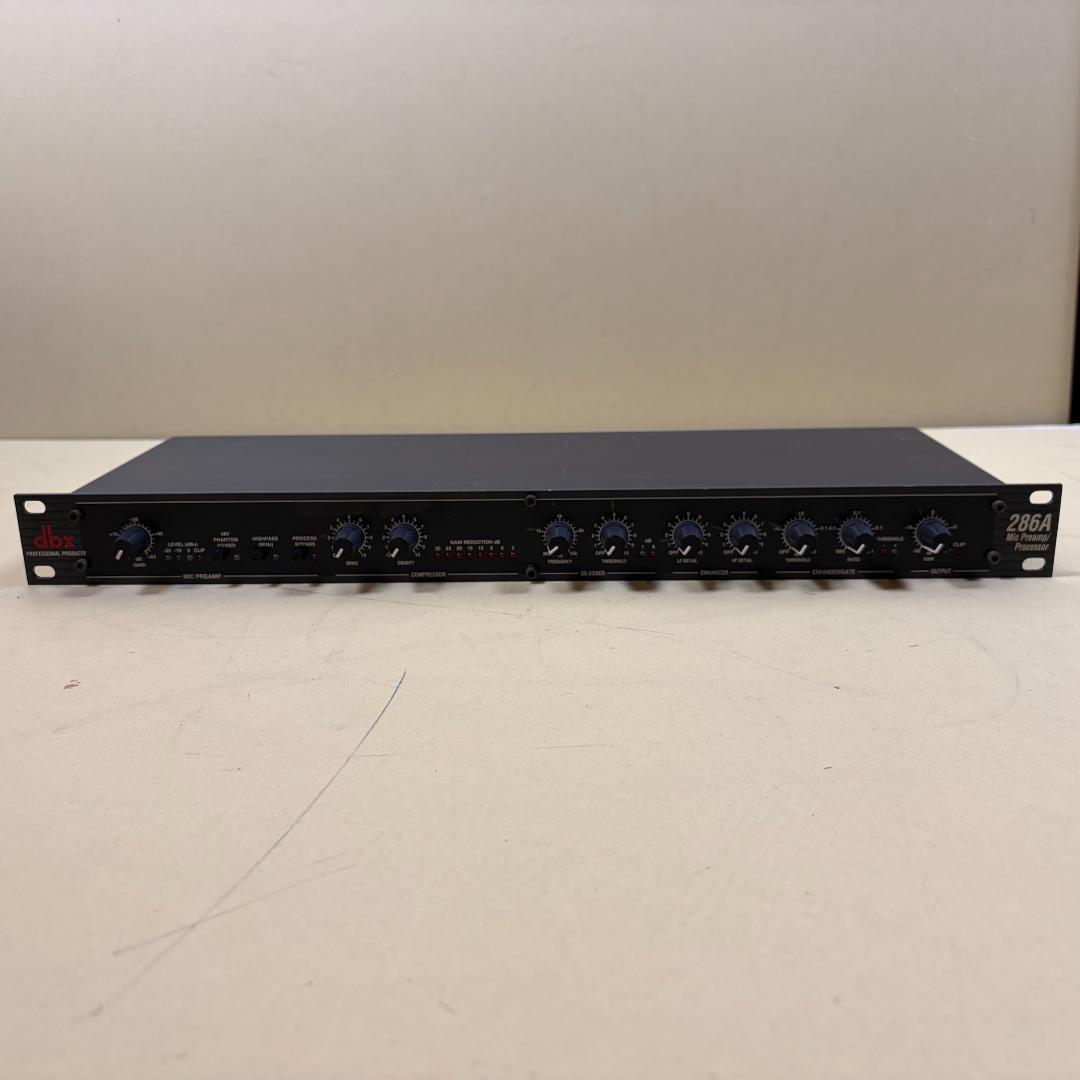dbx 286A マイクプリアンプ 電源コード付属