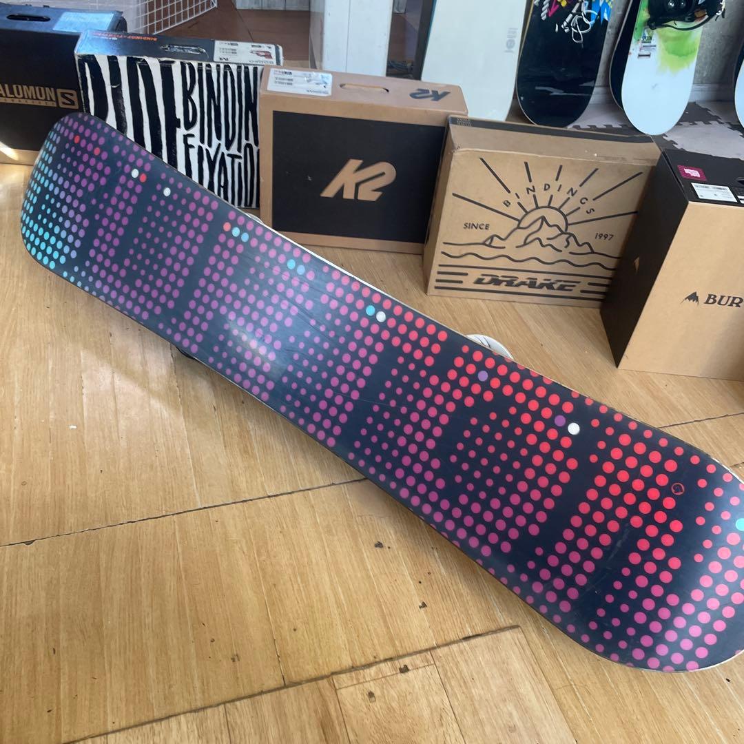 BURTON×FLUX　バートン　フラックスバインディング付　スノーボードセット