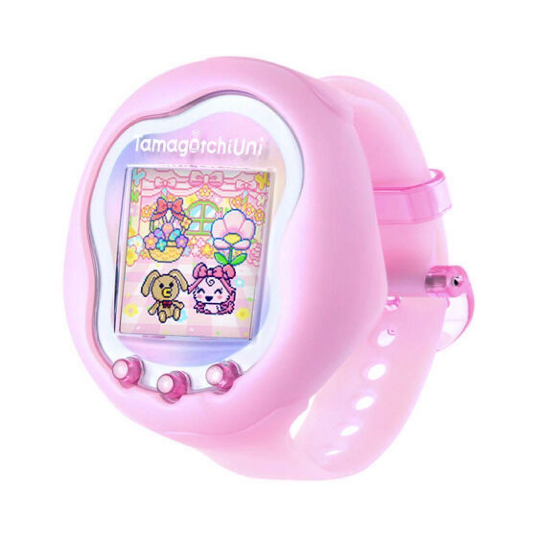 【新品】 Tamagotchi Uni Pink/White たまごっちユニ