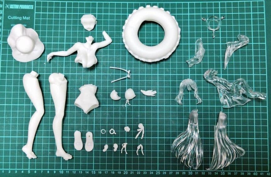 【新品 未組立】ノノミ 水着ver ガレージキット フィギュア 組立キット