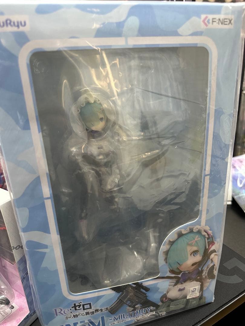 【新品】リゼロ レム ミリタリー 1/7 フィギュア F:NEX FuRyu
