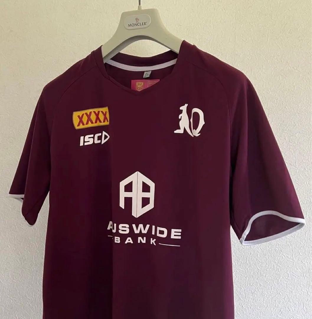ISC QUEENSLAND MARRONS ラグビー ジャージ ラガシャツ M