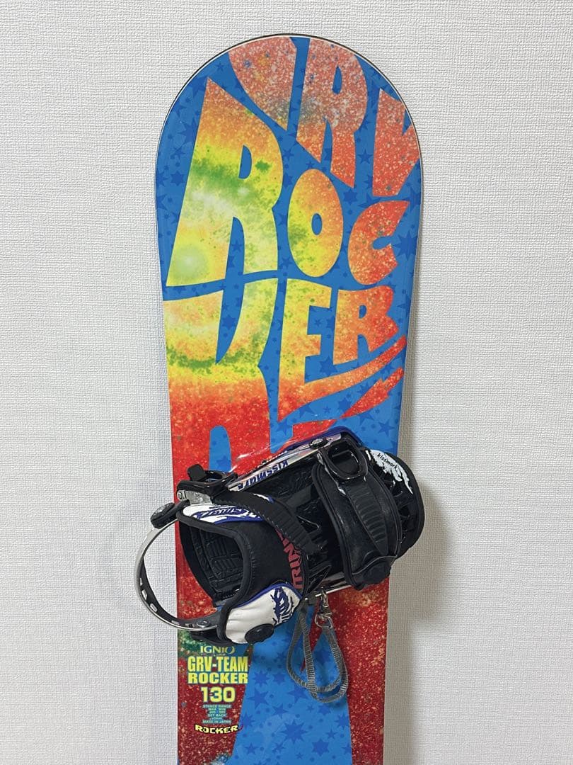 IGNIO(イグニオ)GR ROCKER 130cm バインディング付き