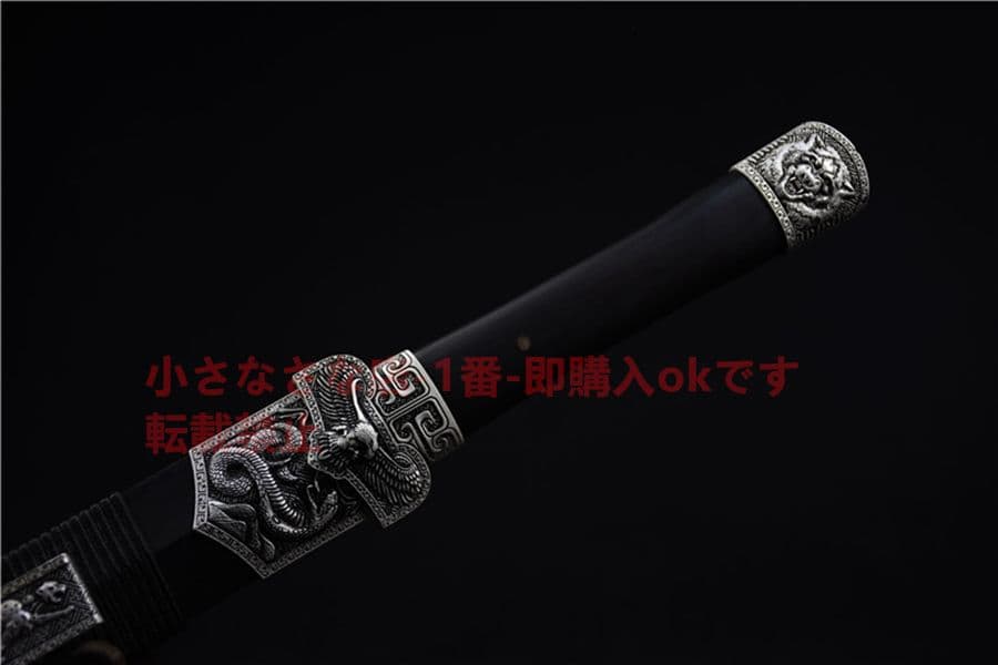 武具　刀装具　日本刀　模造刀   居合刀  銀蛇二代--短金漢剣
