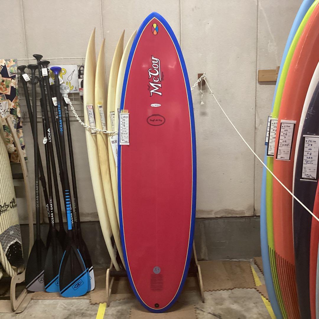 新品大人気マッコイサーフボードナゲット6‘6