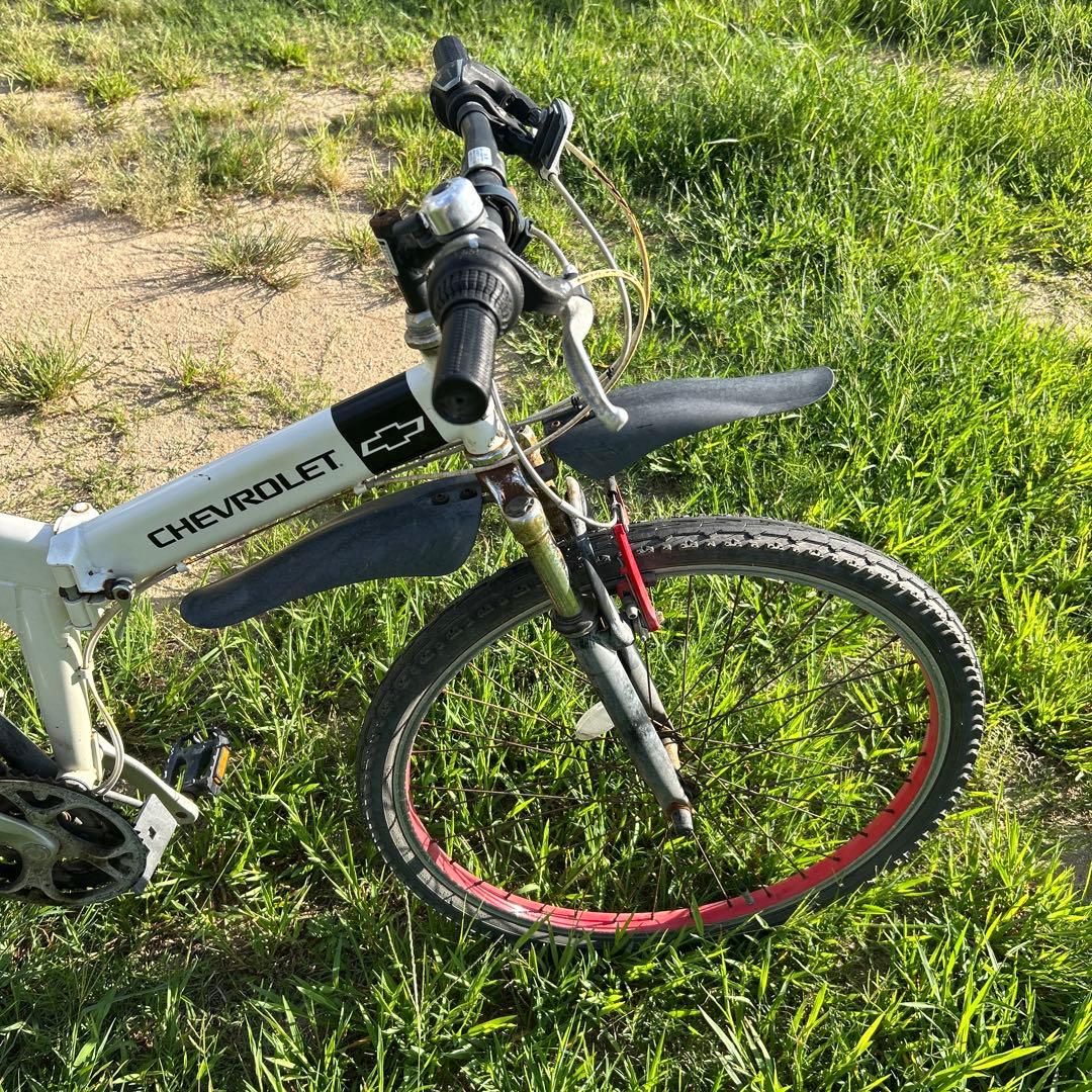 シボレー CHEVROLET マウンテンバイク 26インチ 折りたたみ式自転車