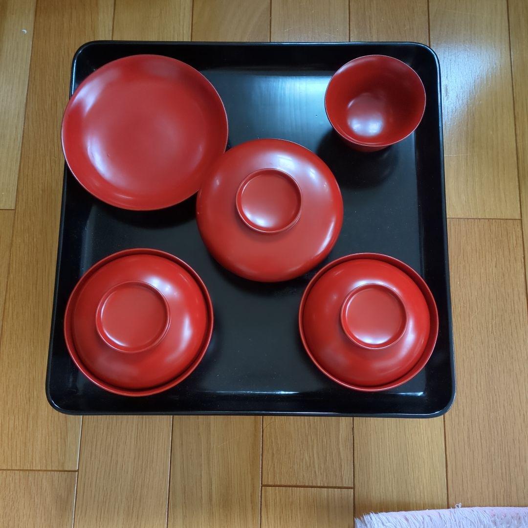 輪島塗御膳　漆器　3セット