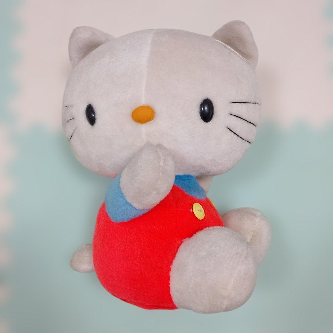 超希少 サンリオ レトロ ハローキティ1976 ぬいぐるみ 難あり