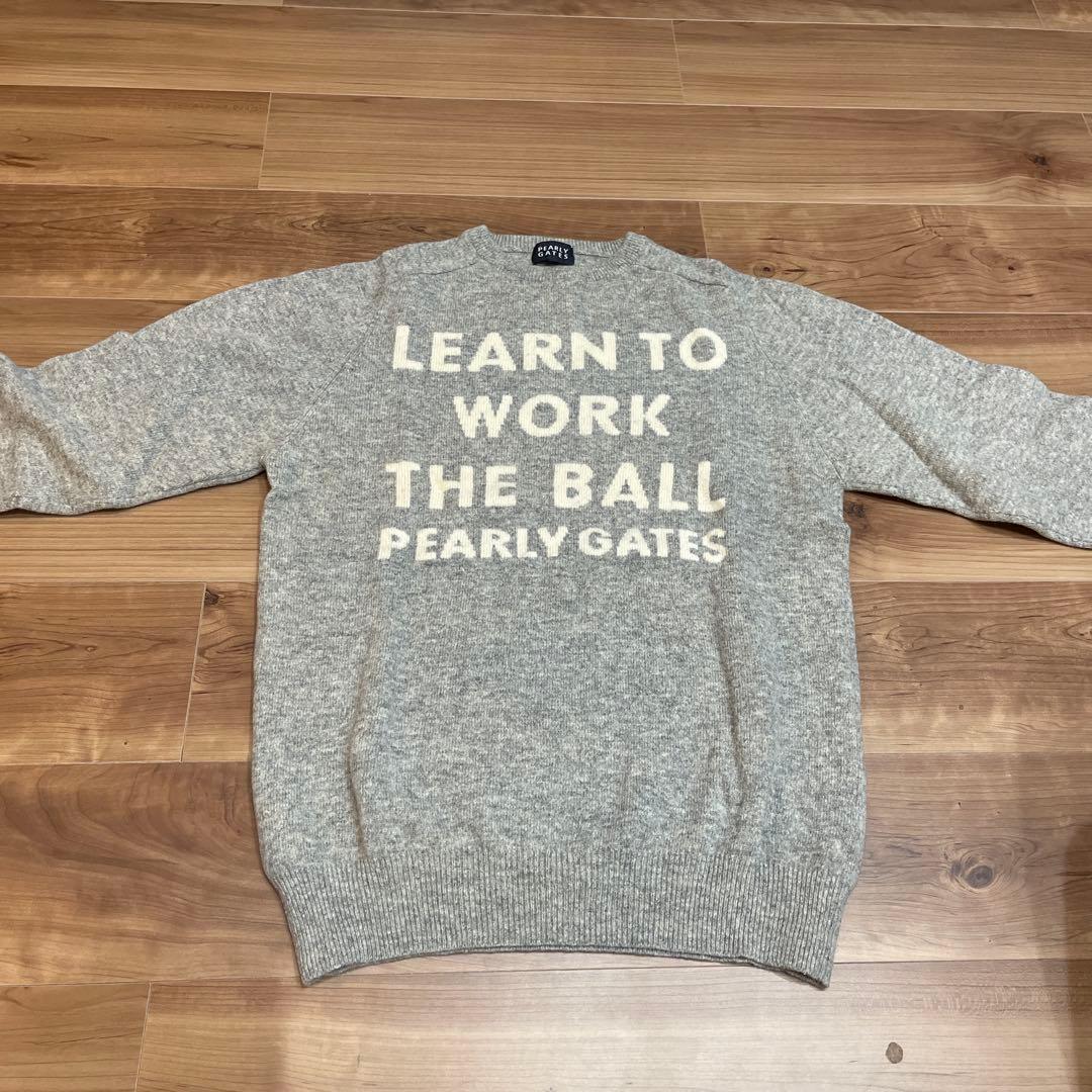 【美品】PEARLY GATES⭐︎パーリーゲイツwool sweater 5
