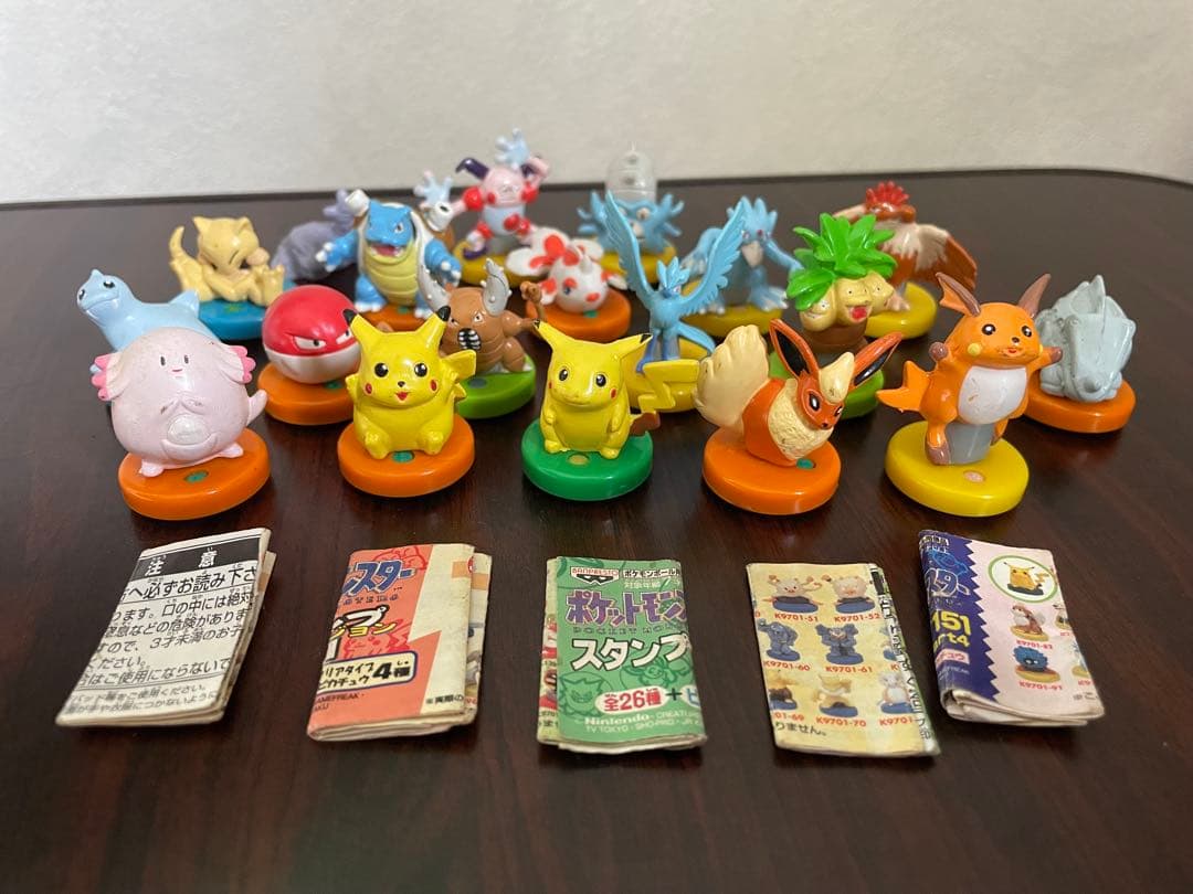 ポケモン　スタンプ　19体まとめ売り　※スタンプ欠品あり