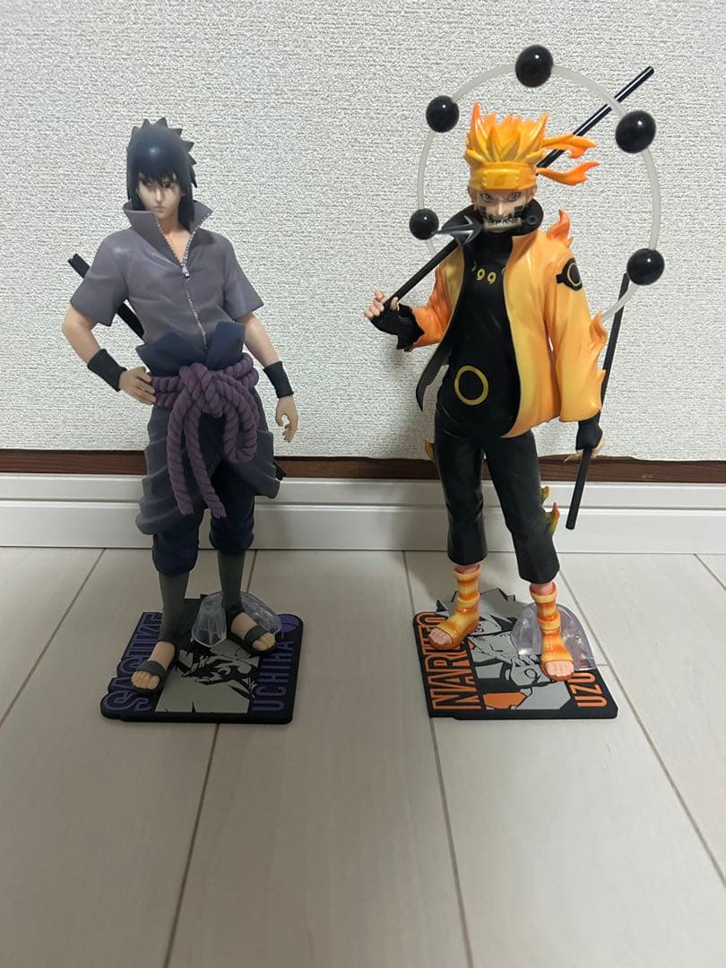 NARUTO 一番くじ 紡がれる火の意志フィギュア ナルトサスケ（通常目ver）