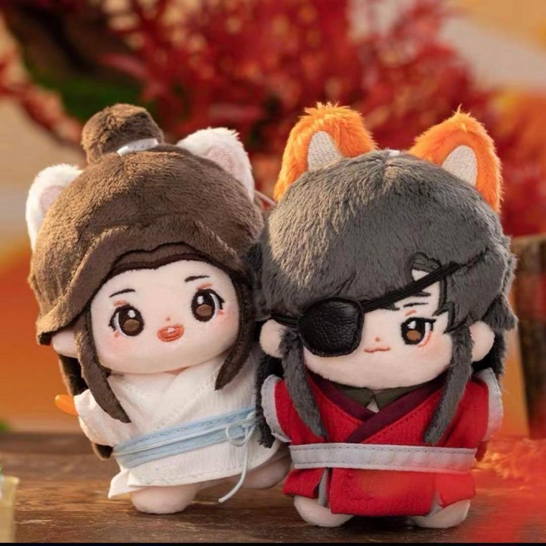 天官賜福　10cm ぬいぐるみ　謝憐花城セット