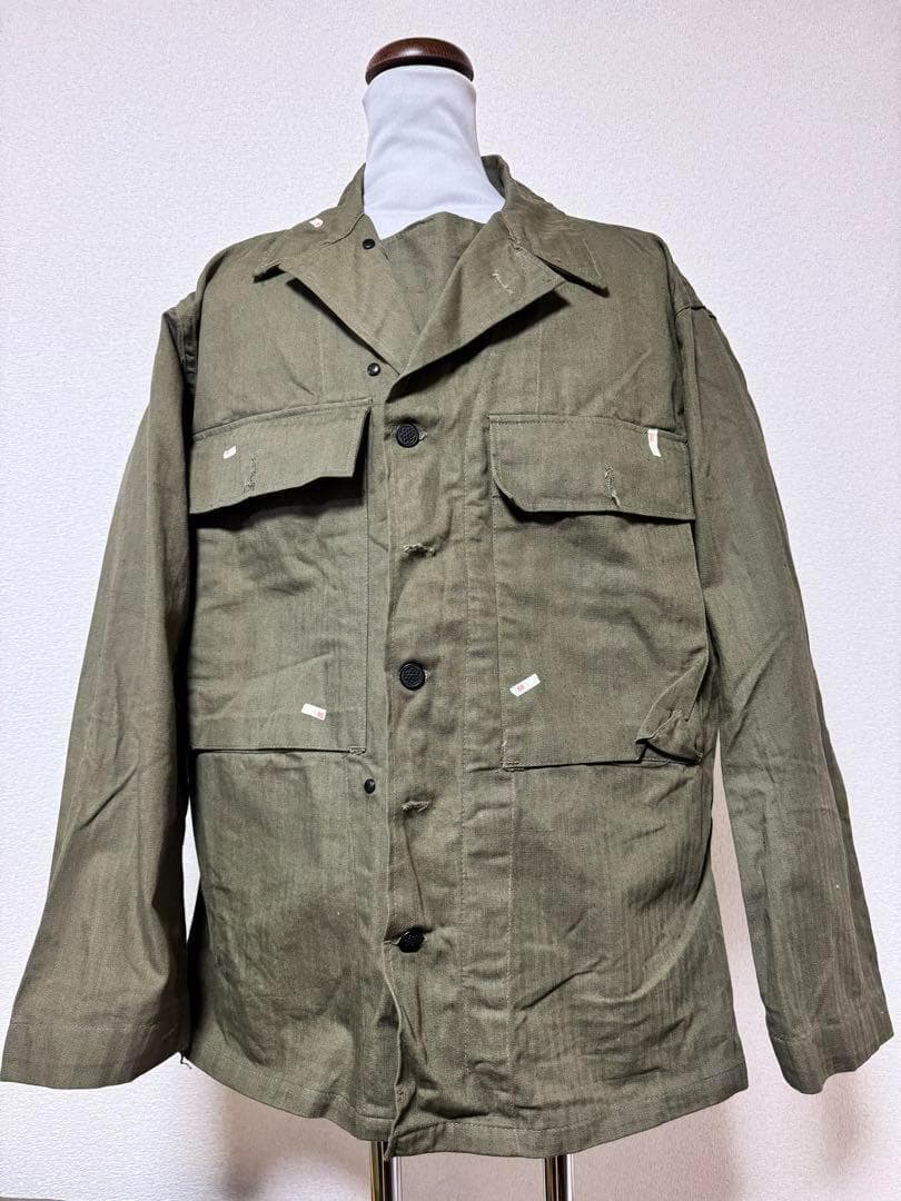 米軍 実物 M-43 HBT ジャケット 34R