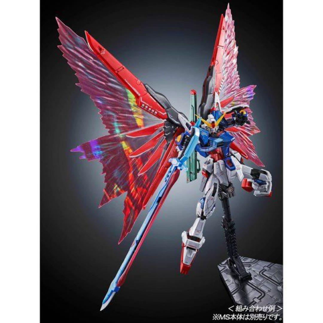 ＲＧ 1/144 デスティニーガンダム本体＋拡張エフェクトユニット“光の翼”