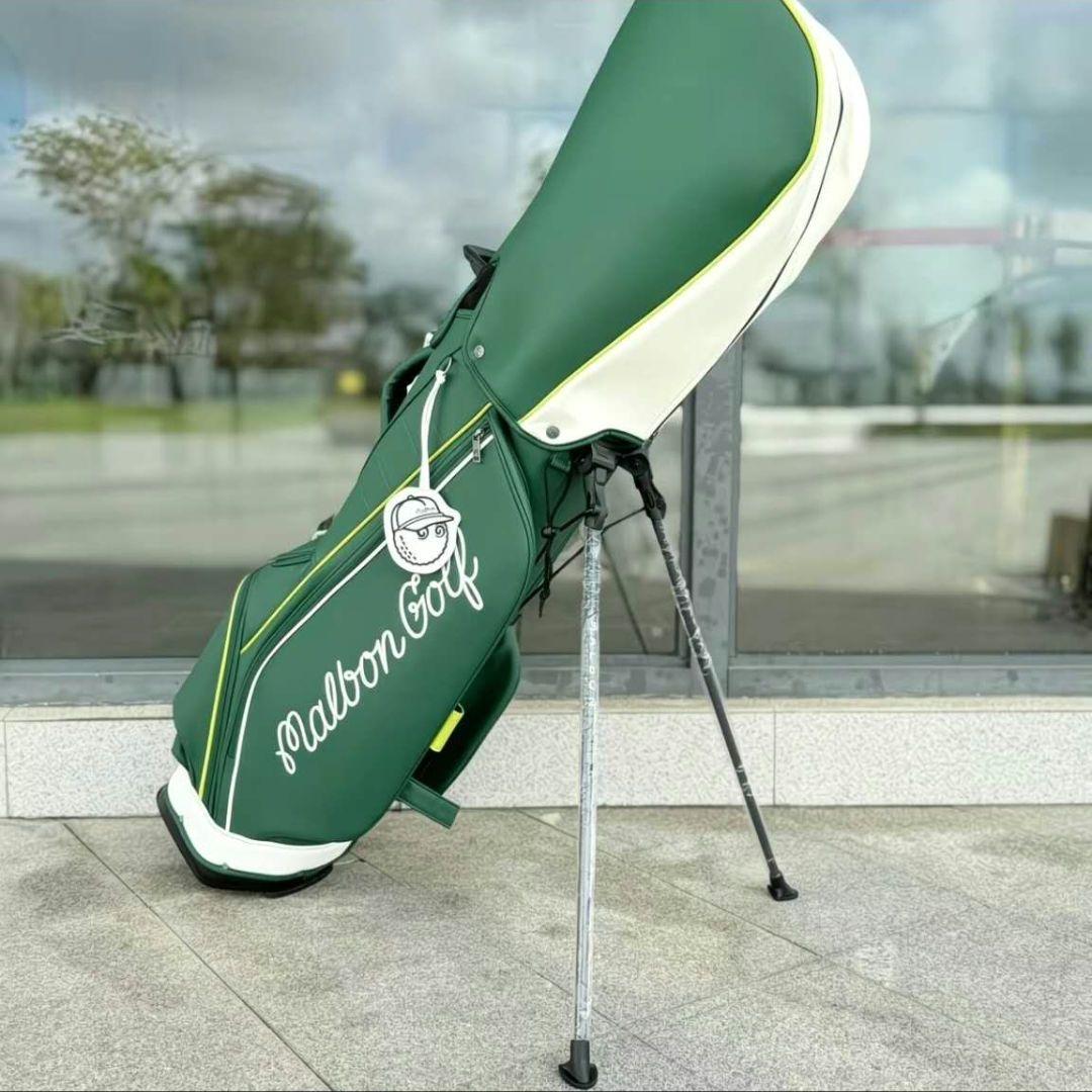 malbon golf マルボン キャディバッグ グリーン