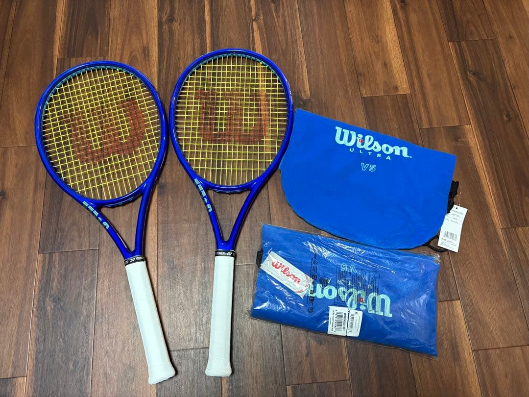 ultra tour v5 98インチ　G2 2本セット　専用ラケットケース付