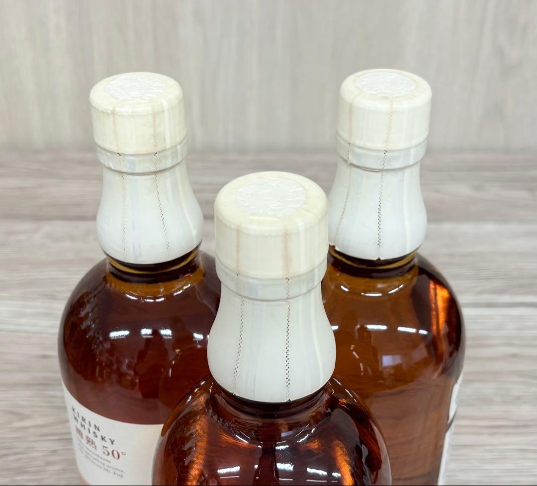 キリン富士山麓樽熟50° 600ml３本セット　廃盤品