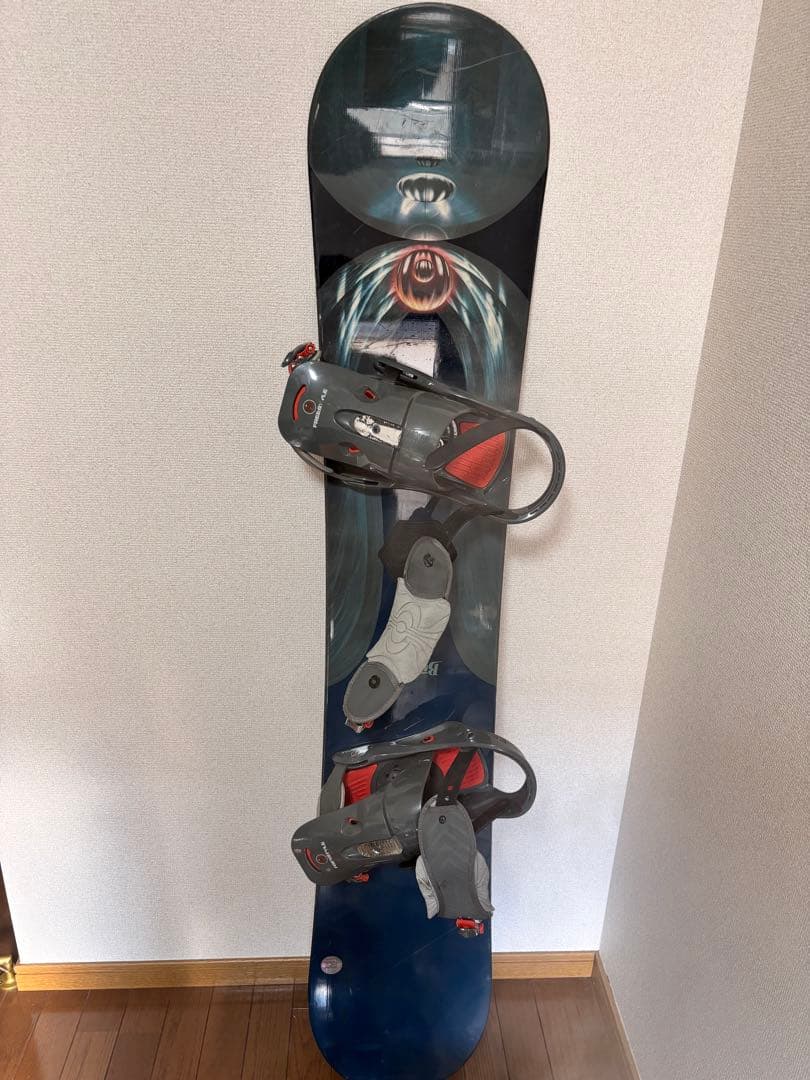 Burton Freestyle スノーボード バインディング付き