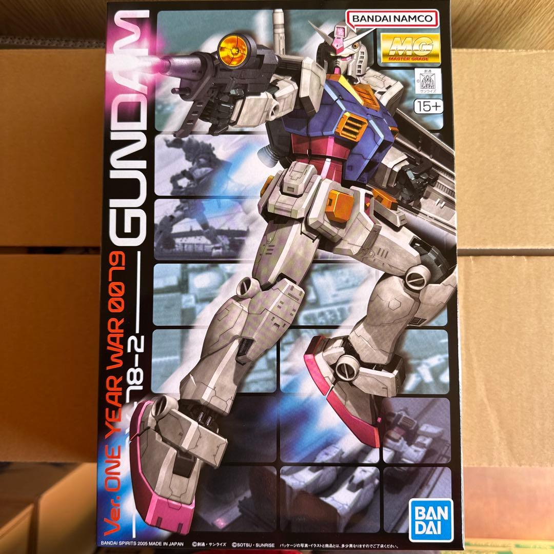 MG RX78-2 ガンダム　ver.ONE YEAR WAR