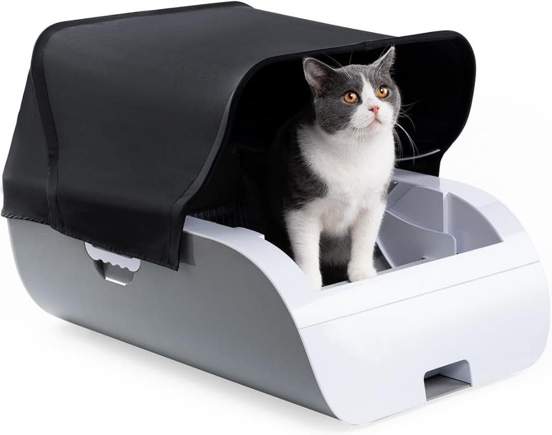 彡新品彡Gulcircle 猫 自動トイレ 多頭飼 超大型空間 内蔵バッテリー