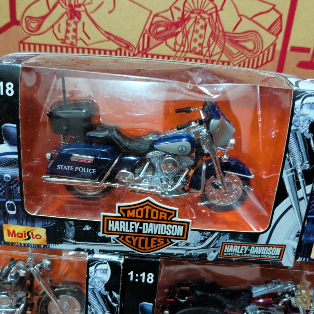 ハーレーダビッドソン 1:18 スケール モデル 5台セット